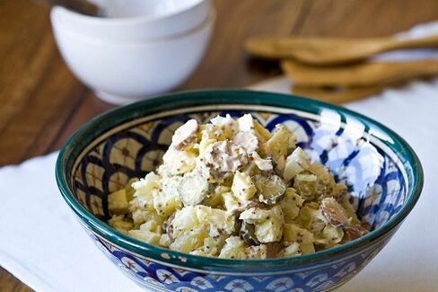 ricetta di insalata mentre si segue una dieta proteica